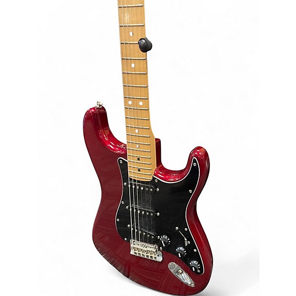 Used Fender American Standard Stratocaster Candy Apple Red Solid Body Electric Guitar