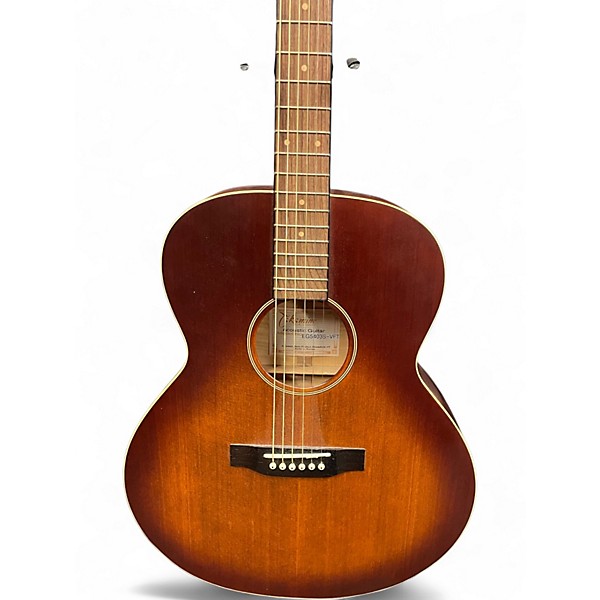 Used Takamine EG5403S 2 Color Sunburst Acoustic Guitar