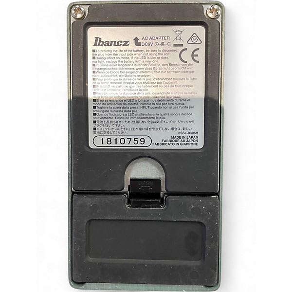 Used Ibanez TS9DX Turbo Tube Screamer Effect Pedal