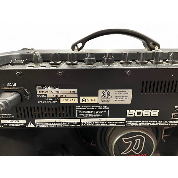Used BOSS Katana KTN50 50W 1X12 Guitar Combo Amp