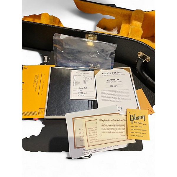 Used Gibson Custom Murphy Lab 1964 ES-335 Reissue Ultra-Light Aged Cherry Hollow Body Electric Guitar