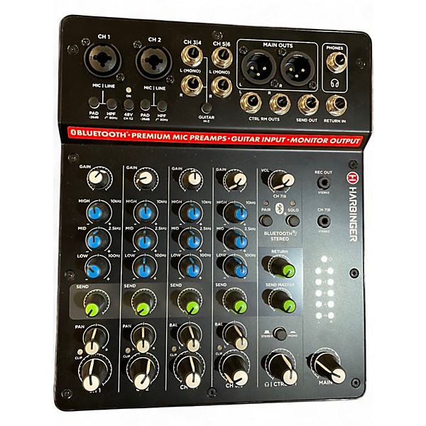 Used Harbinger LV8 Unpowered Mixer