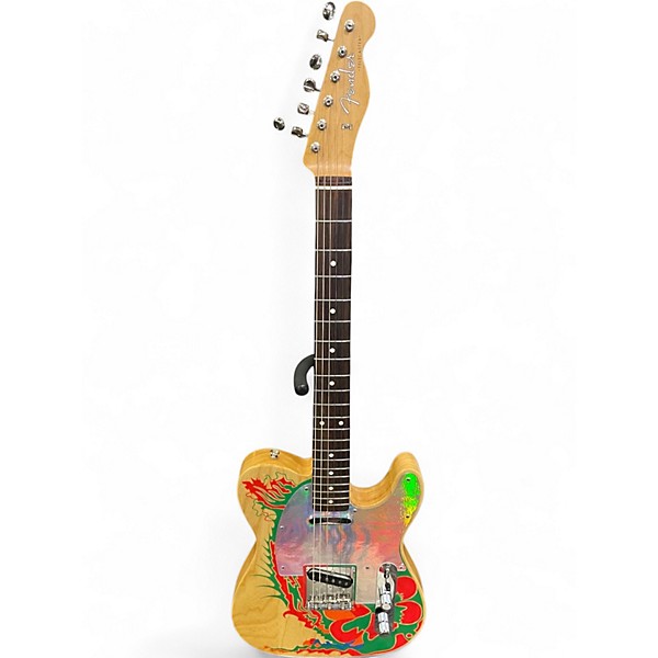 Used Fender Jimmy Page Dragon Art Telecaster DRAGON Solid Body Electric Guitar