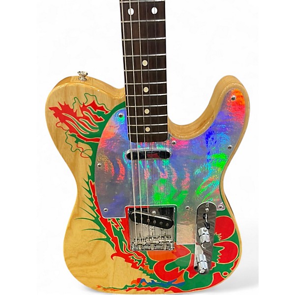 Used Fender Jimmy Page Dragon Art Telecaster DRAGON Solid Body Electric Guitar