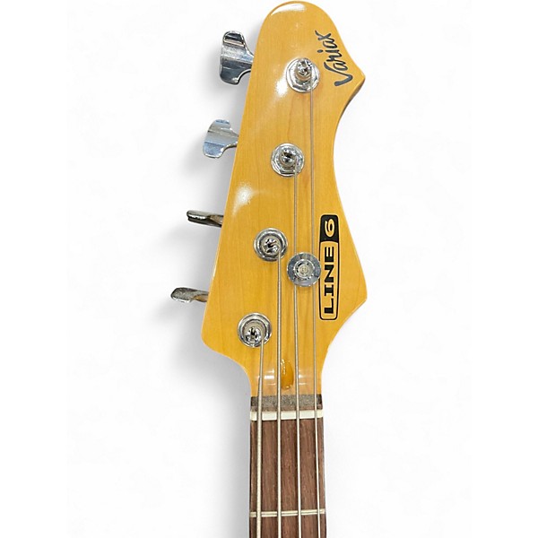 Used Line 6 Variax 700 Bass Sunburst Electric Bass Guitar