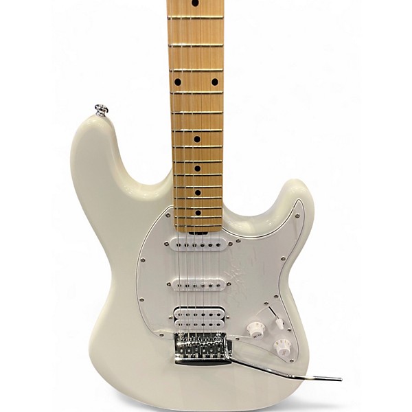 Used Sterling by Music Man Cutlass CT20 Canvas White Solid Body Electric Guitar