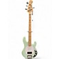 Used Sterling by Music Man Ray4 Mint Green Electric Bass Guitar thumbnail