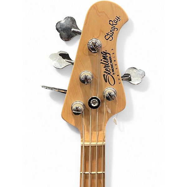 Used Sterling by Music Man Ray4 Mint Green Electric Bass Guitar