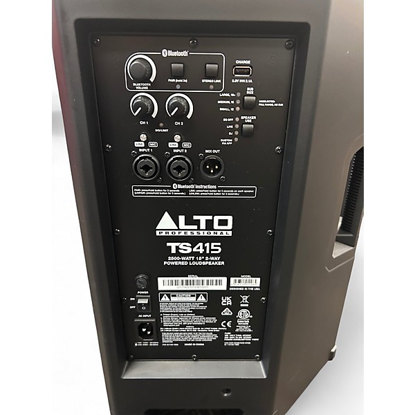 Used Alto TS415 Powered Speaker