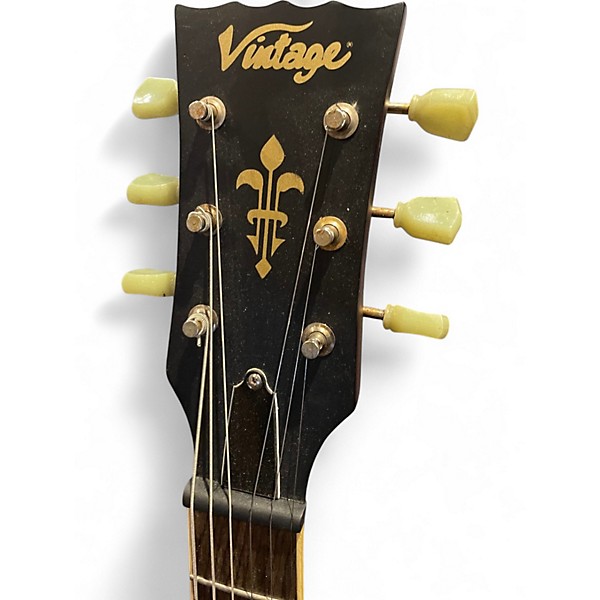 Used Vintage vs6 Red Solid Body Electric Guitar