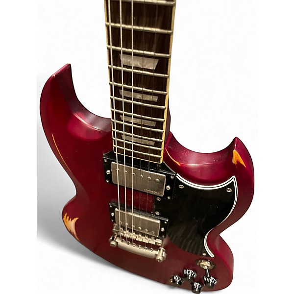 Used Vintage vs6 Red Solid Body Electric Guitar