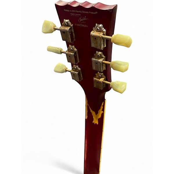 Used Vintage vs6 Red Solid Body Electric Guitar