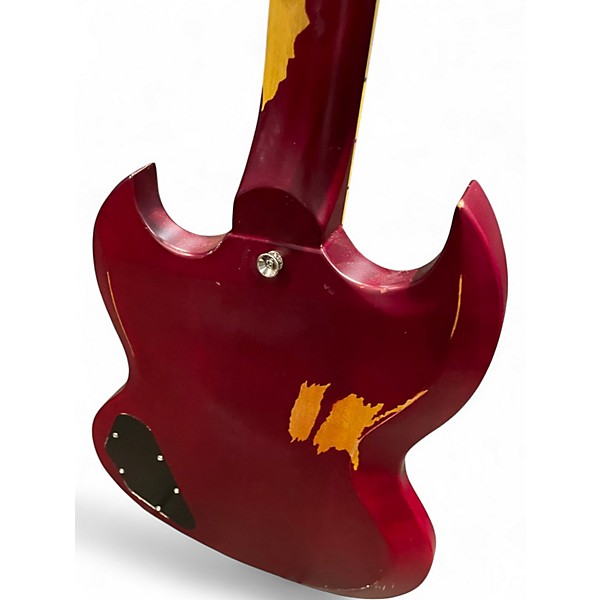 Used Vintage vs6 Red Solid Body Electric Guitar