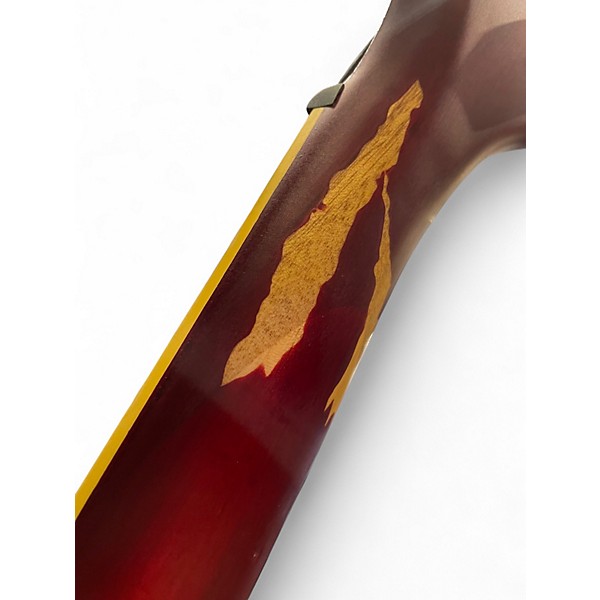 Used Vintage vs6 Red Solid Body Electric Guitar