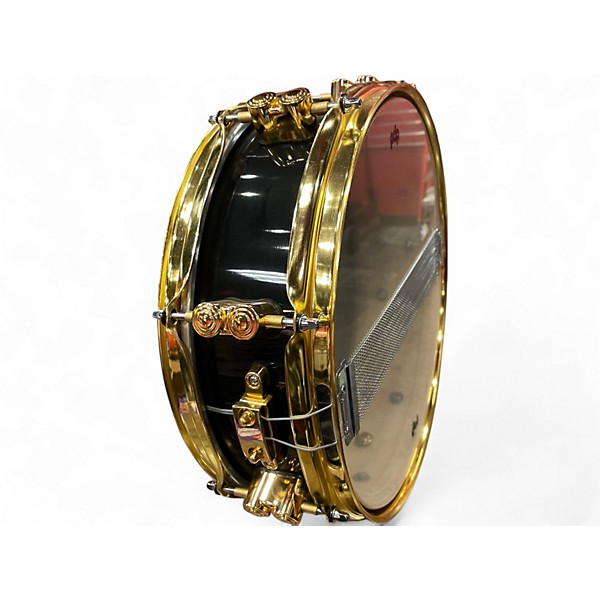 Used PDP by DW 13X4 Concept Series Snare Eric Hernandez Signature Black and Gold Drum