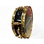 Used PDP by DW 13X4 Concept Series Snare Eric Hernandez Signature Black and Gold Drum