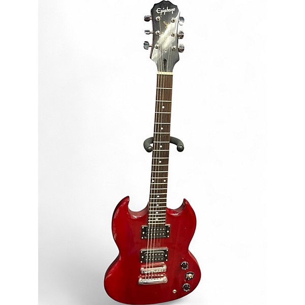 Used Epiphone SG Special Bolt On Cherry Solid Body Electric Guitar
