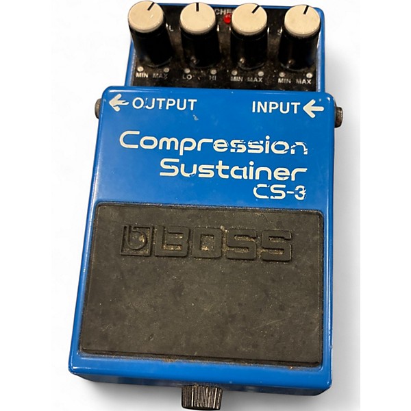 Used BOSS CS3 Compressor Sustainer Effect Pedal