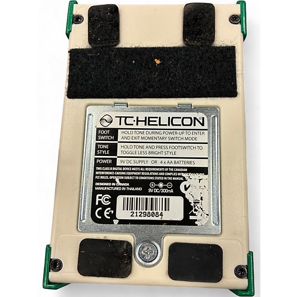 Used TC Helicon Duplicator Vocal Doubling Effect Pedal