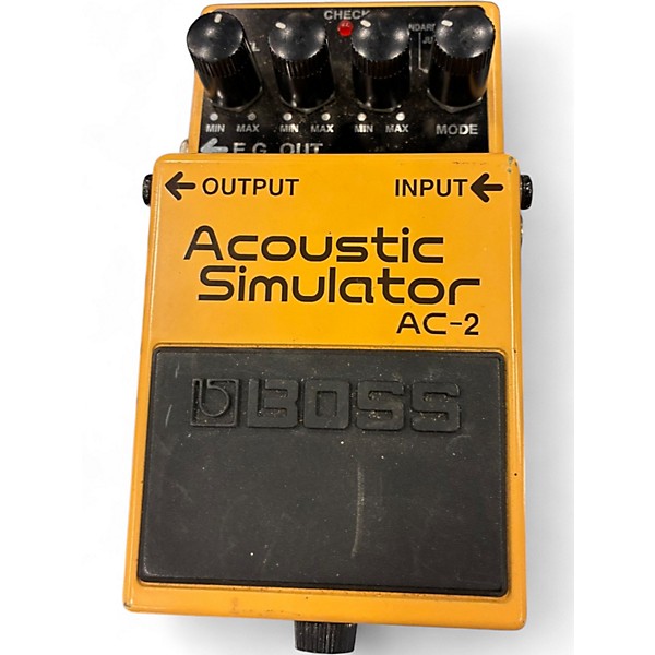 Used BOSS AC2 Acoustic Simulator Effect Pedal