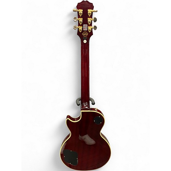 Used Epiphone LES PAUL CUSTOM PRO WINE RED  Solid Body Electric Guitar
