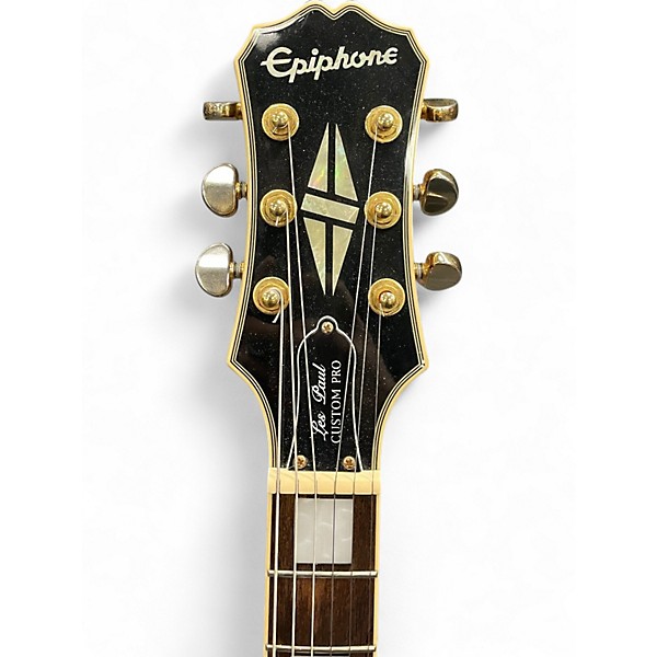 Used Epiphone LES PAUL CUSTOM PRO WINE RED  Solid Body Electric Guitar