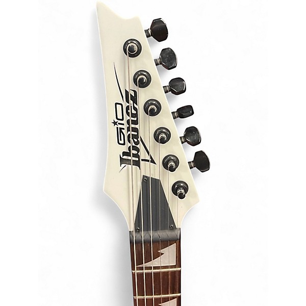 Used Ibanez GRGR120EX White Solid Body Electric Guitar