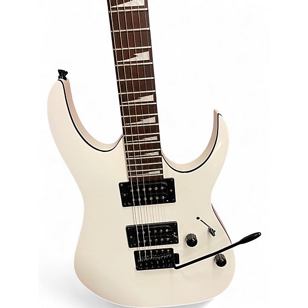 Used Ibanez GRGR120EX White Solid Body Electric Guitar