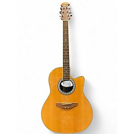 Used Ovation CC057 Celebrity Natural Acoustic Electric Guitar