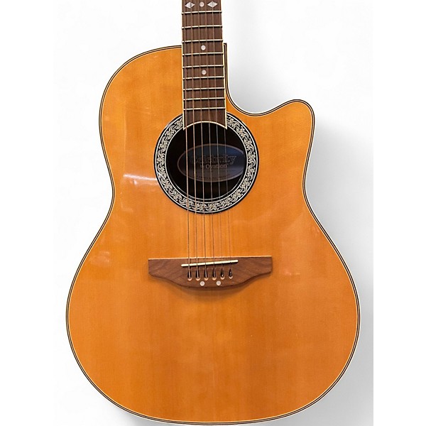 Used Ovation CC057 Celebrity Natural Acoustic Electric Guitar
