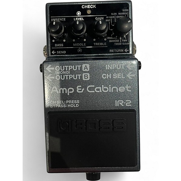 Used BOSS IR2 Amp & Cabinet Effects Processor Effect Processor