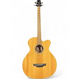 Used Takamine GB30CE Natural Acoustic Bass Guitar