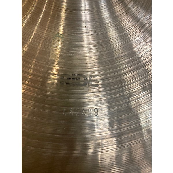Used Paiste 20in 2002 Ride Cymbal