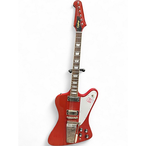 Used Epiphone 1963 FIREBIRD V MAESTRO VIBROLA EMBER RED Solid Body Electric Guitar