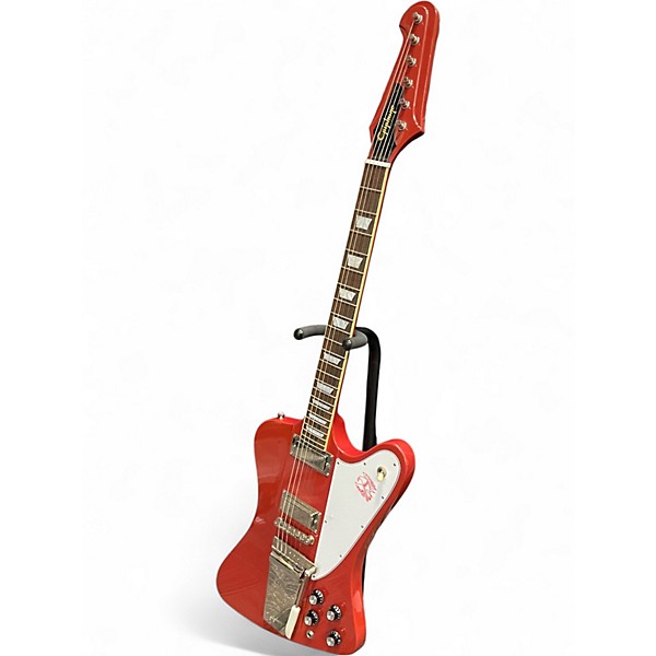 Used Epiphone 1963 FIREBIRD V MAESTRO VIBROLA EMBER RED Solid Body Electric Guitar