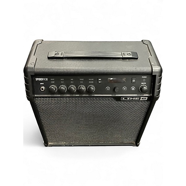 Used Line 6 Spider V 30 1x8 Guitar Combo Amp