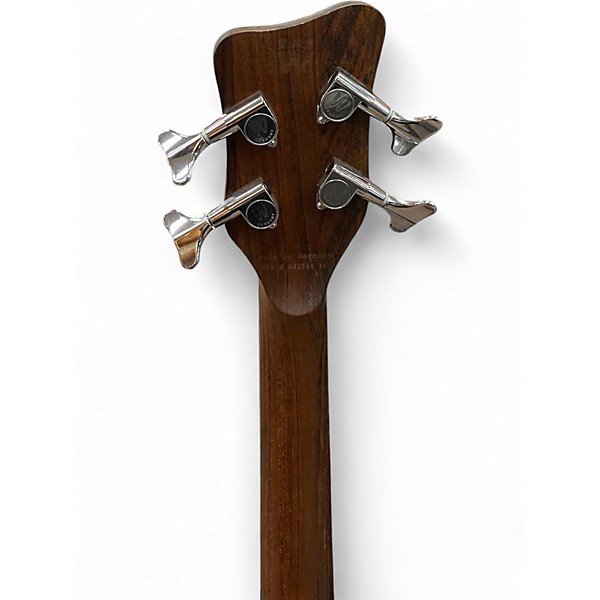 Used Warwick Corvette 4 String Natural Electric Bass Guitar