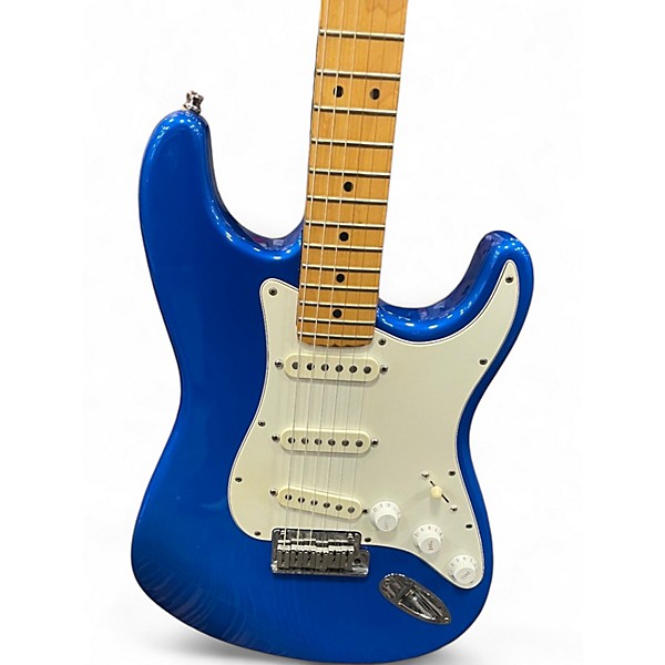 Used Fender American Standard Stratocaster Blue Solid Body Electric Guitar
