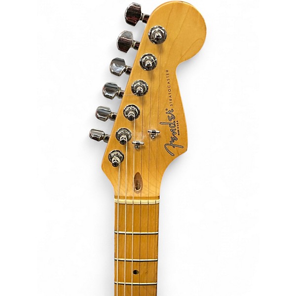Used Fender American Standard Stratocaster Blue Solid Body Electric Guitar