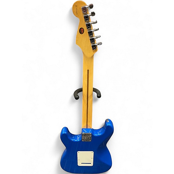 Used Fender American Standard Stratocaster Blue Solid Body Electric Guitar