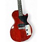 Used Gibson Les Paul 100 LP JR Trans Crimson Red Solid Body Electric Guitar