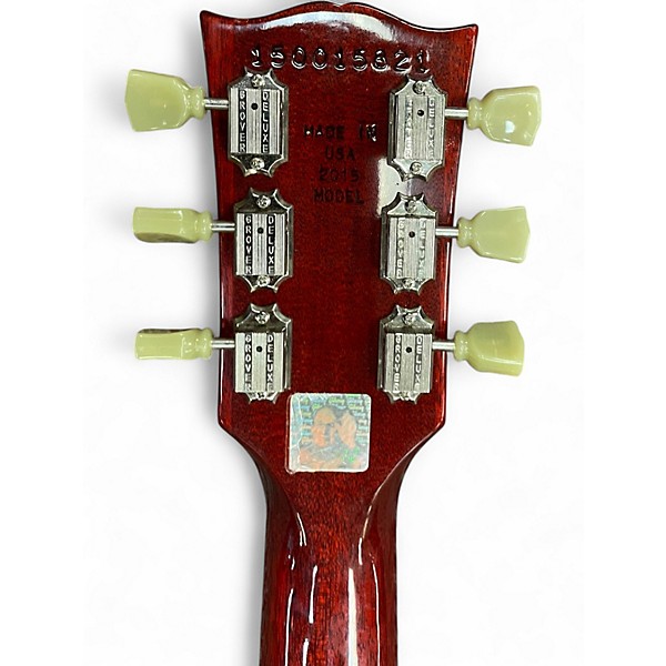 Used Gibson Les Paul 100 LP JR Trans Crimson Red Solid Body Electric Guitar