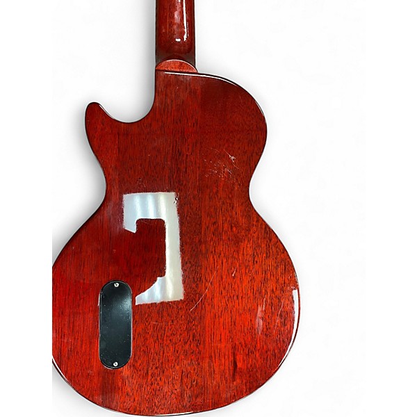 Used Gibson Les Paul 100 LP JR Trans Crimson Red Solid Body Electric Guitar