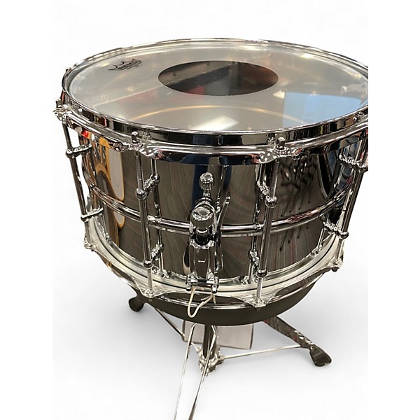 Used Ludwig 14X8 Supraphonic Snare Chrome Drum