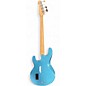 Used D. Lakin Basses S4 001 Shark 4 strung Metallic Blue Electric Bass Guitar