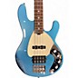 Used D. Lakin Basses S4 001 Shark 4 strung Metallic Blue Electric Bass Guitar