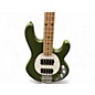 Used Sterling by Music Man STINGRAY RAY4HH OLIVE Electric Bass Guitar thumbnail