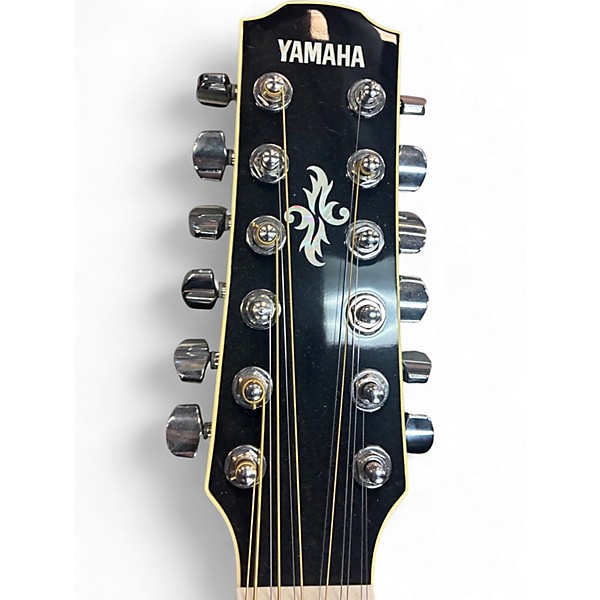 Used Yamaha APX700II Black Acoustic Electric Guitar