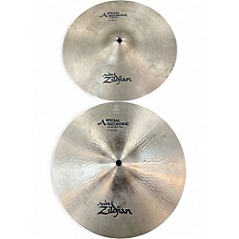 Used Zildjian 12in A Series Spec Rec Hi Hat Pair Cymbal