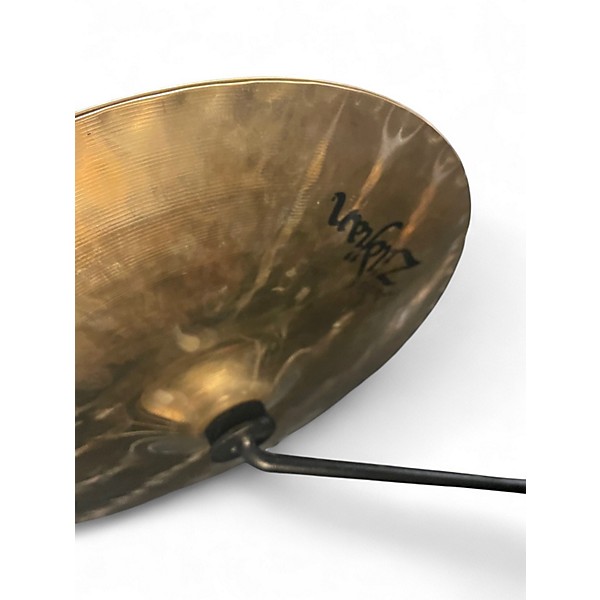 Used Zildjian 14in A Custom Mastersound Hi Hat Pair Cymbal